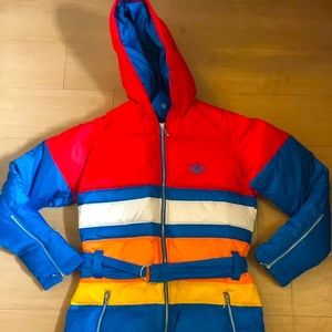 Adidas puffy ski jacket
